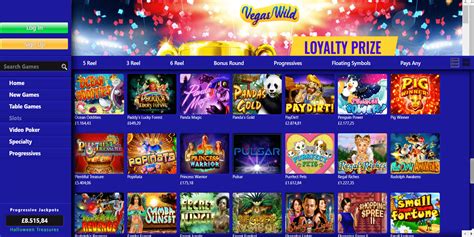 vegas wild casino.